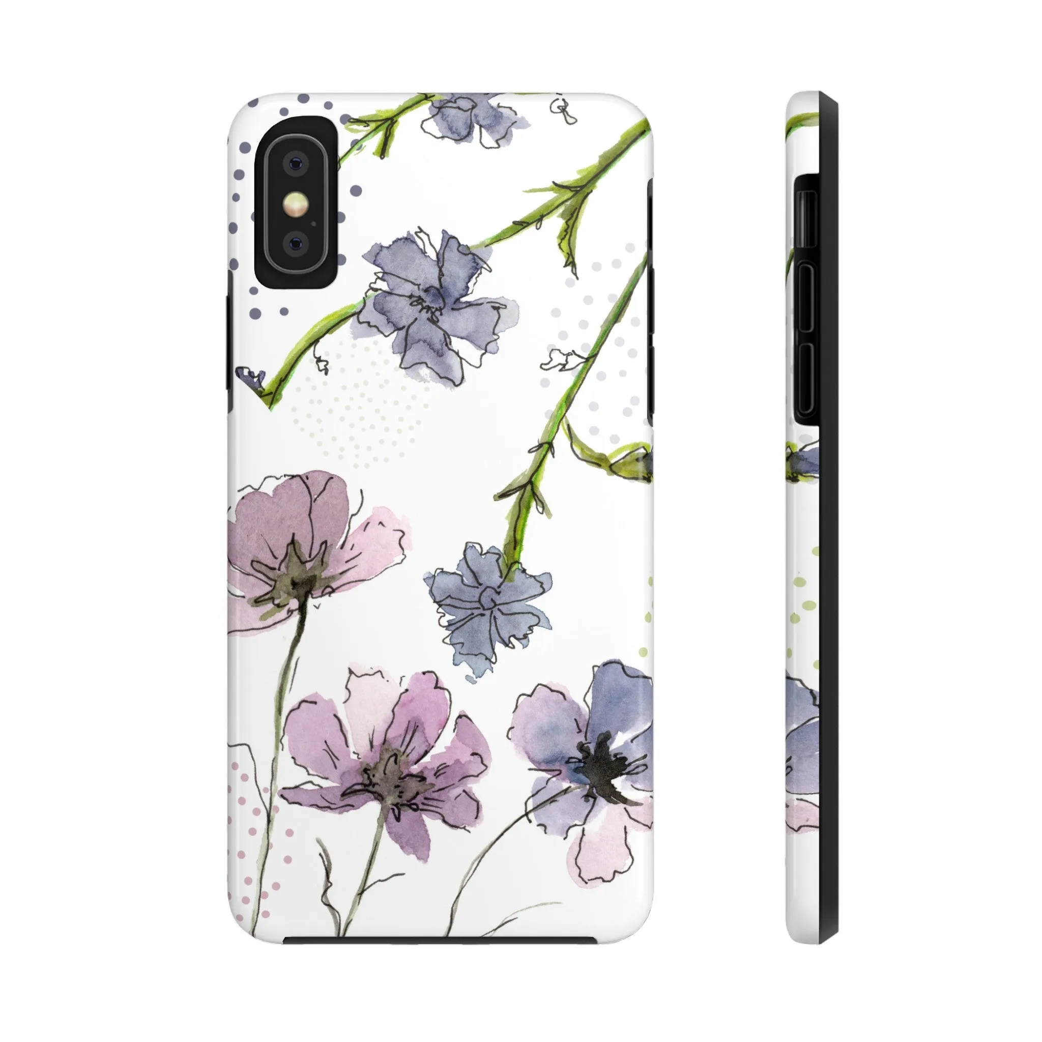 Floral Watercolor Phone Tough Case