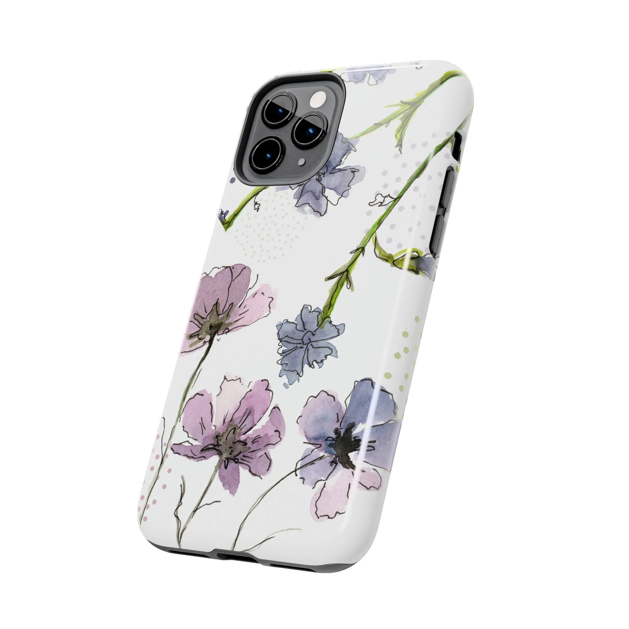 Floral Watercolor Phone Tough Case