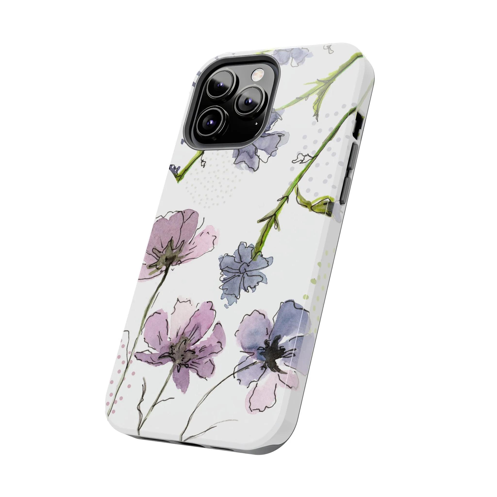 Floral Watercolor Phone Tough Case