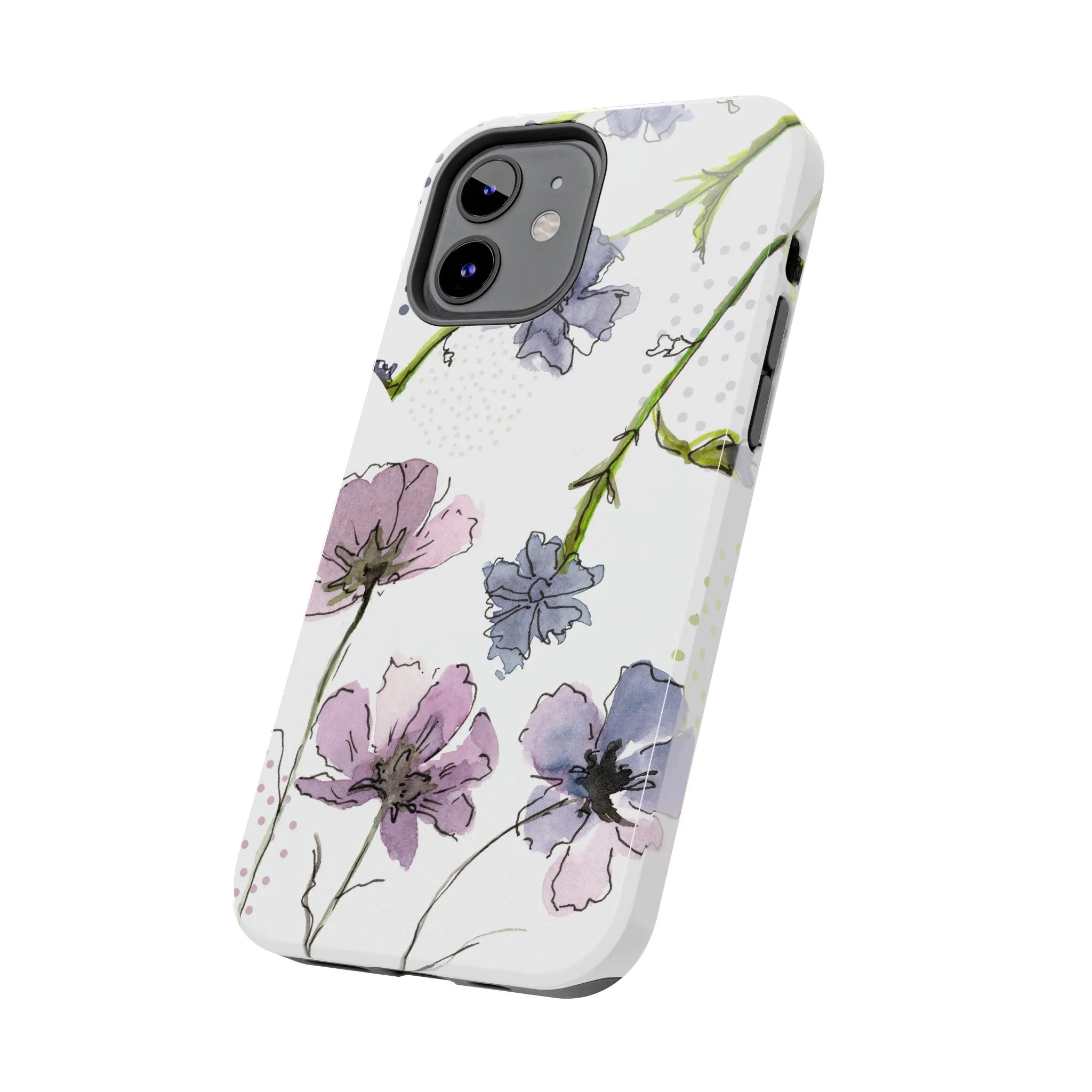 Floral Watercolor Phone Tough Case