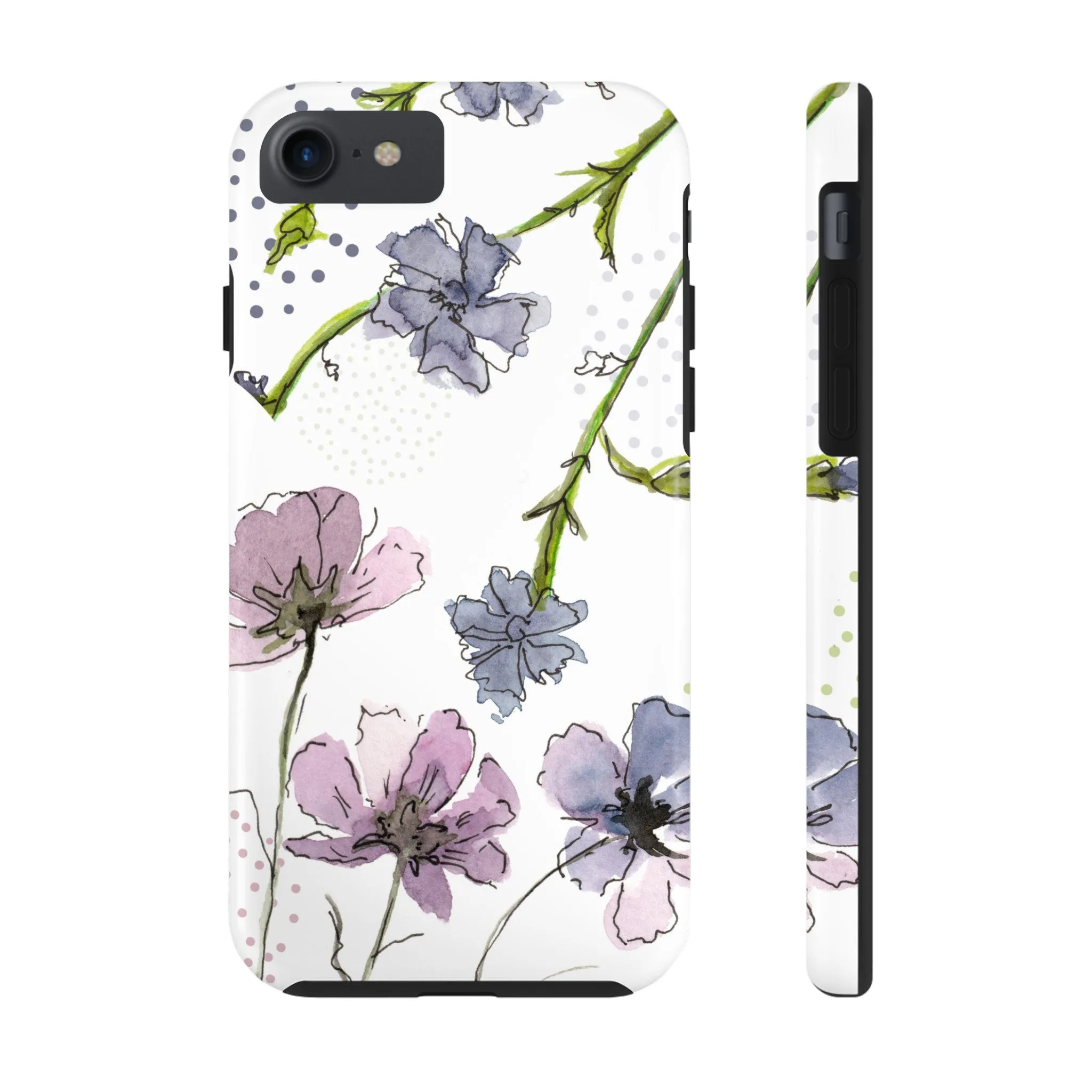 Floral Watercolor Phone Tough Case