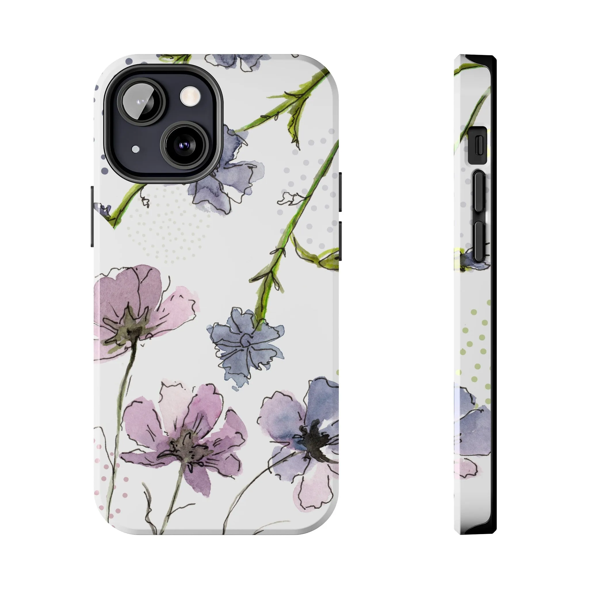 Floral Watercolor Phone Tough Case