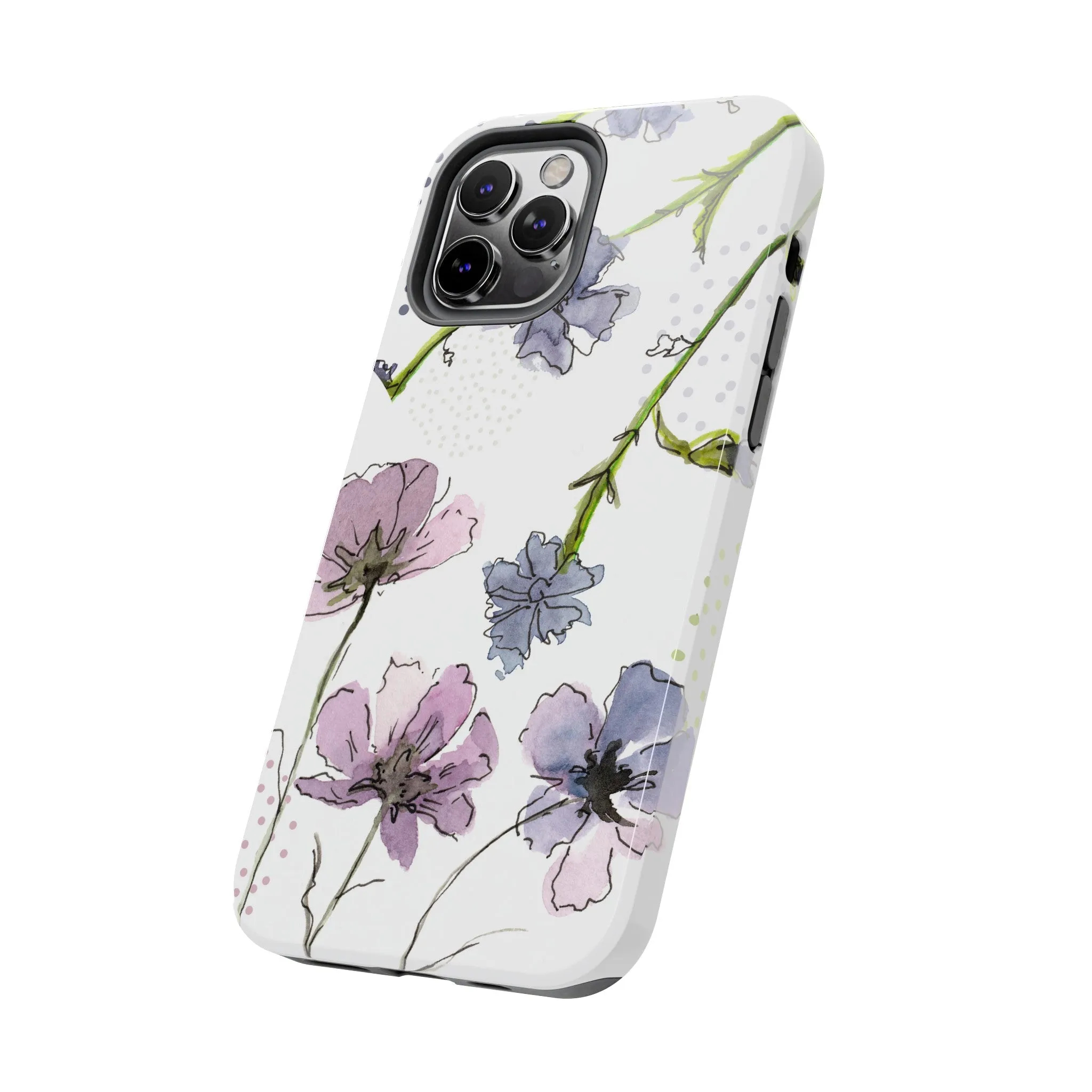 Floral Watercolor Phone Tough Case