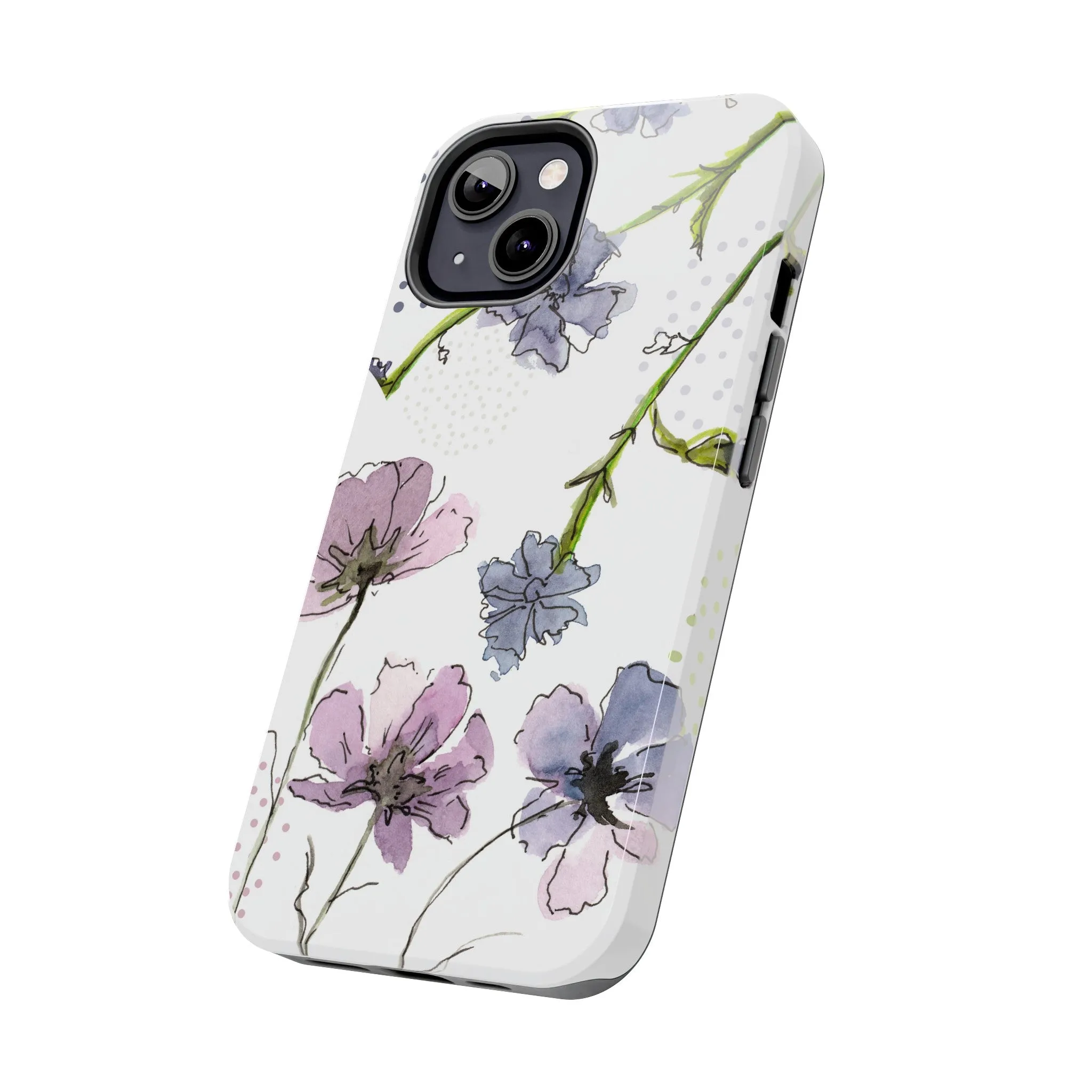 Floral Watercolor Phone Tough Case