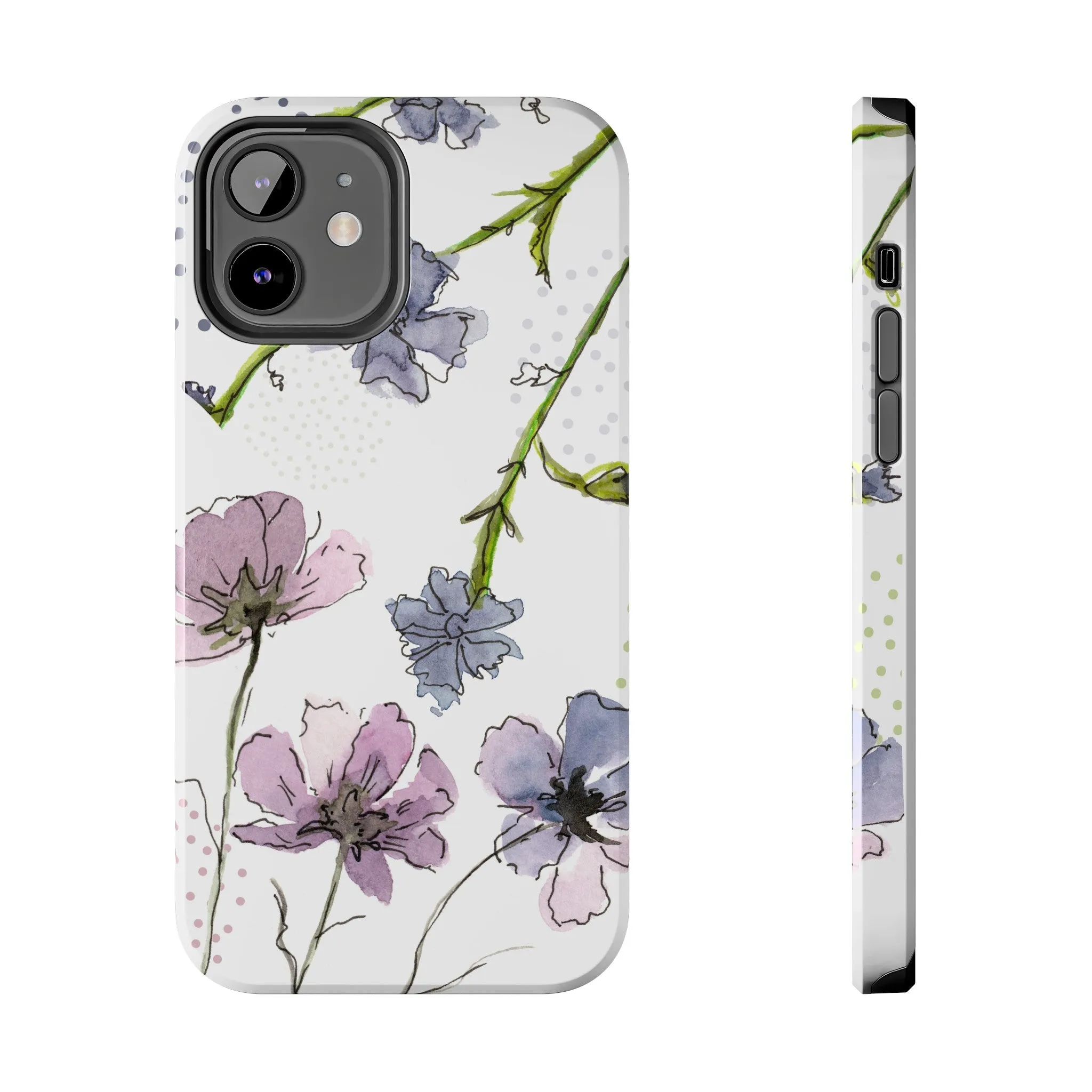 Floral Watercolor Phone Tough Case
