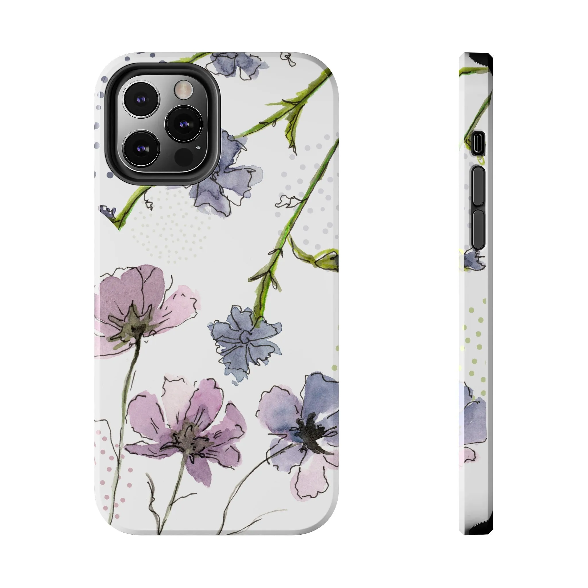 Floral Watercolor Phone Tough Case