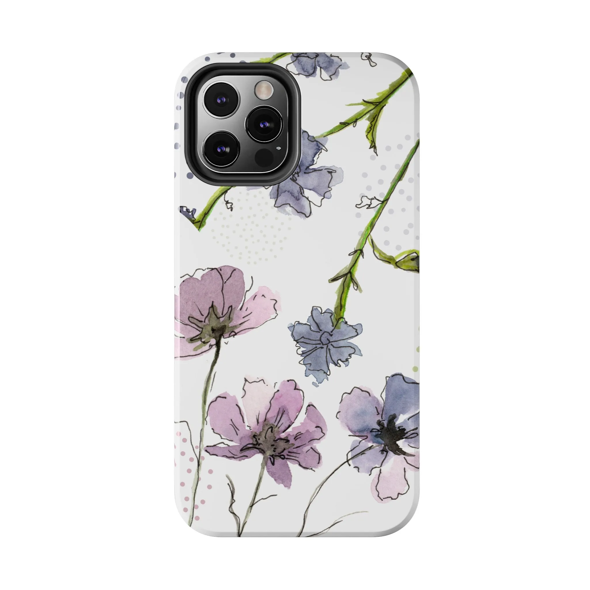 Floral Watercolor Phone Tough Case