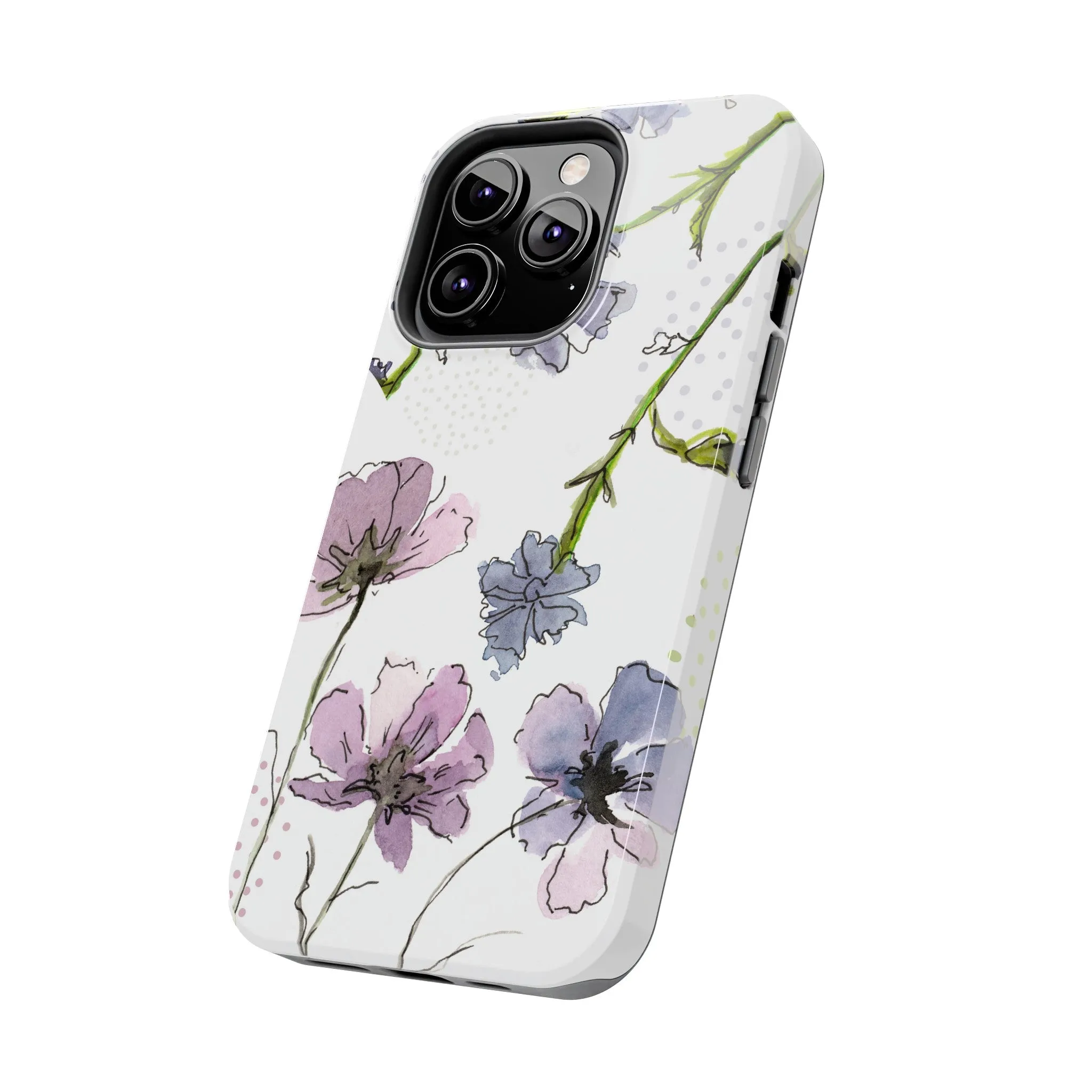 Floral Watercolor Phone Tough Case