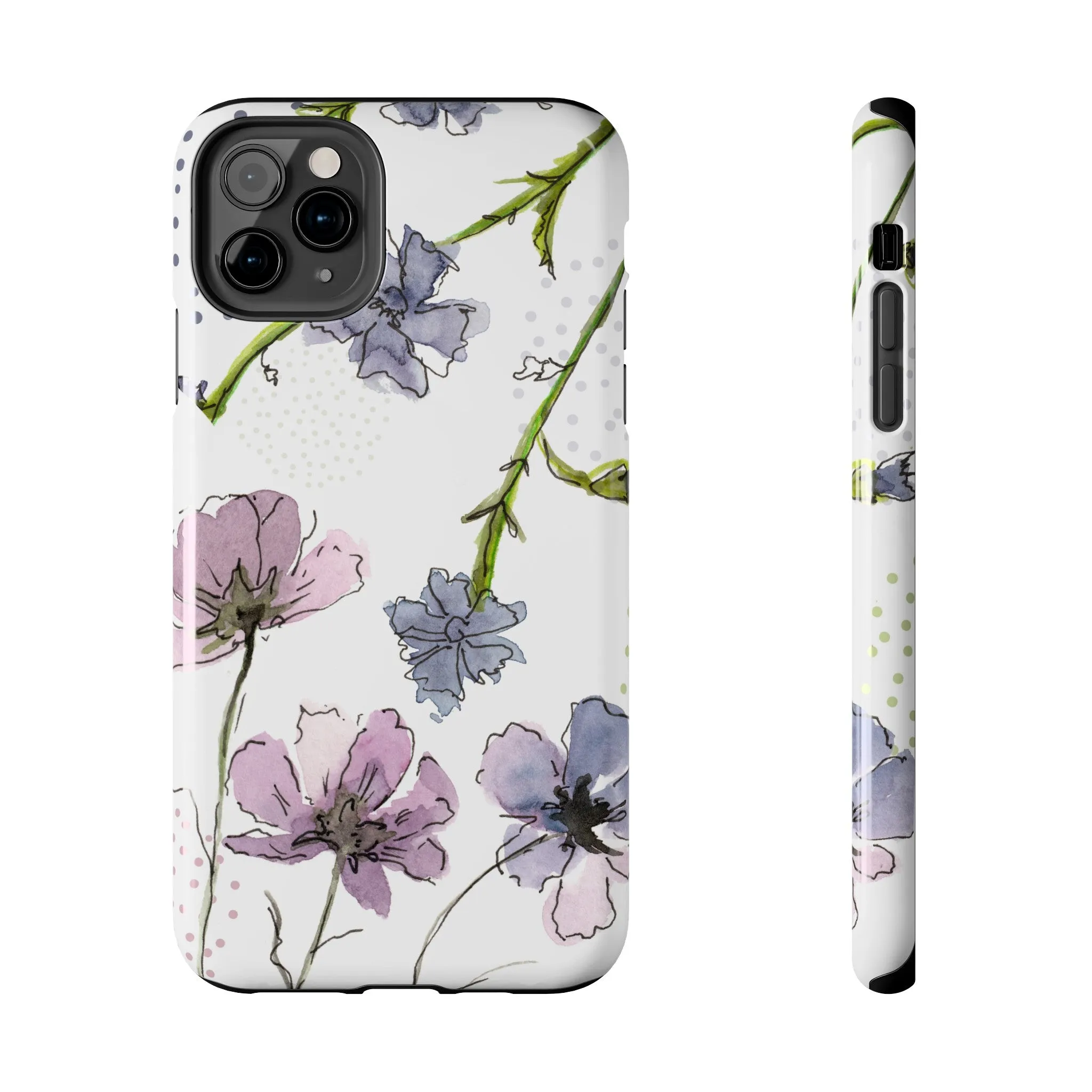 Floral Watercolor Phone Tough Case