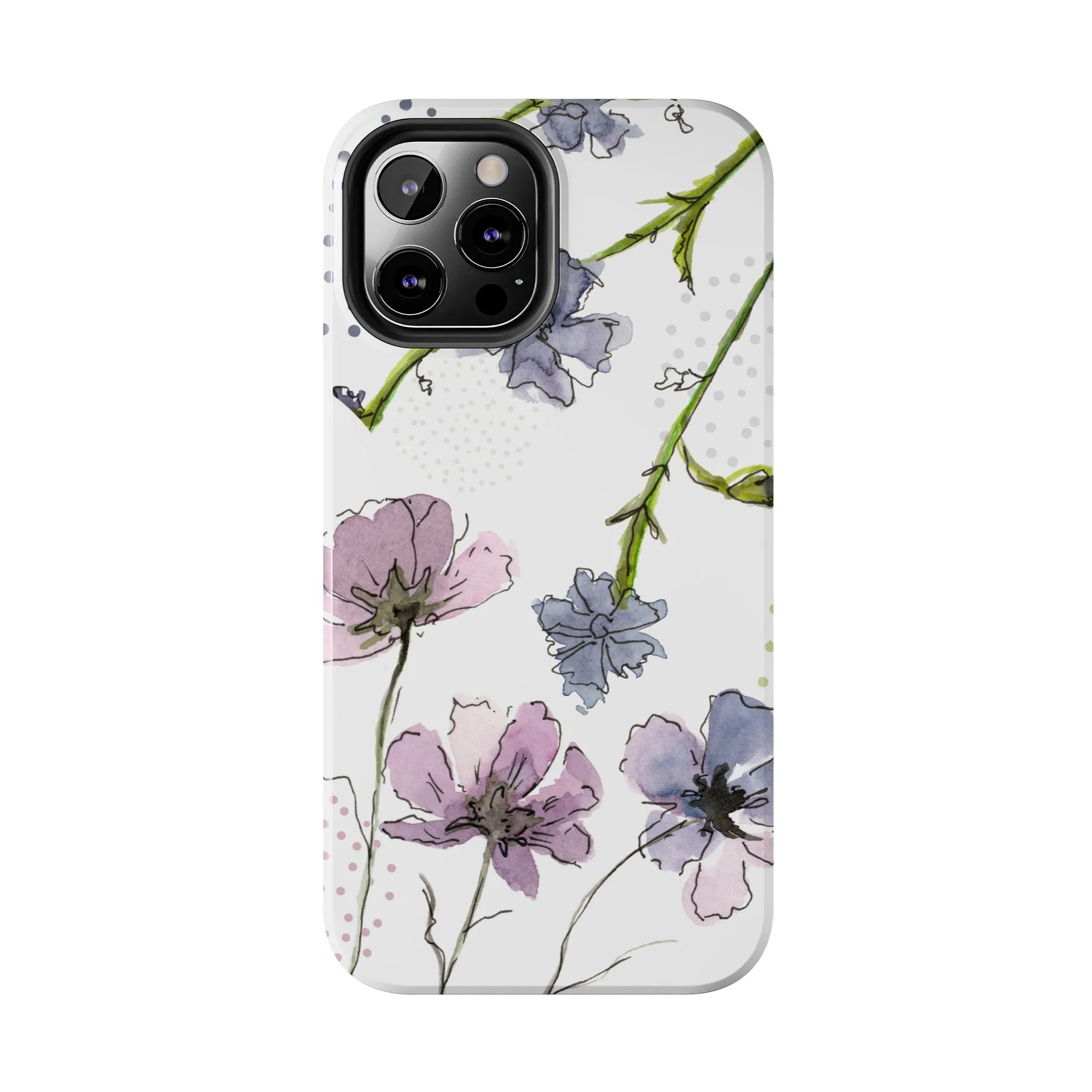 Floral Watercolor Phone Tough Case