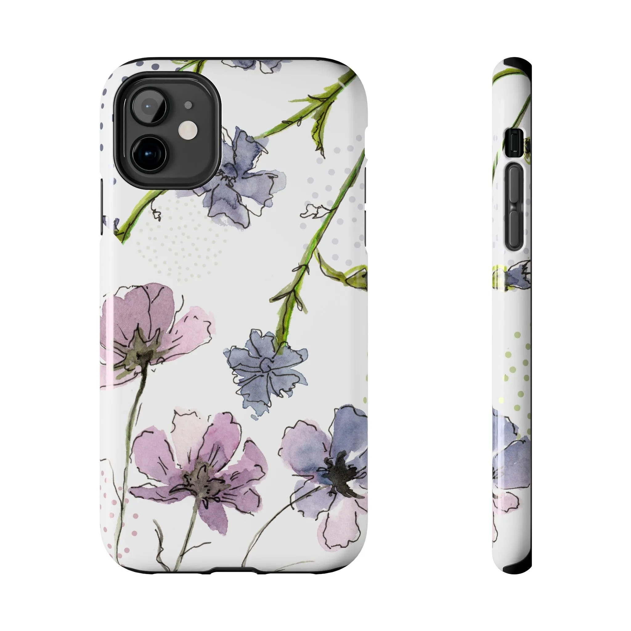 Floral Watercolor Phone Tough Case