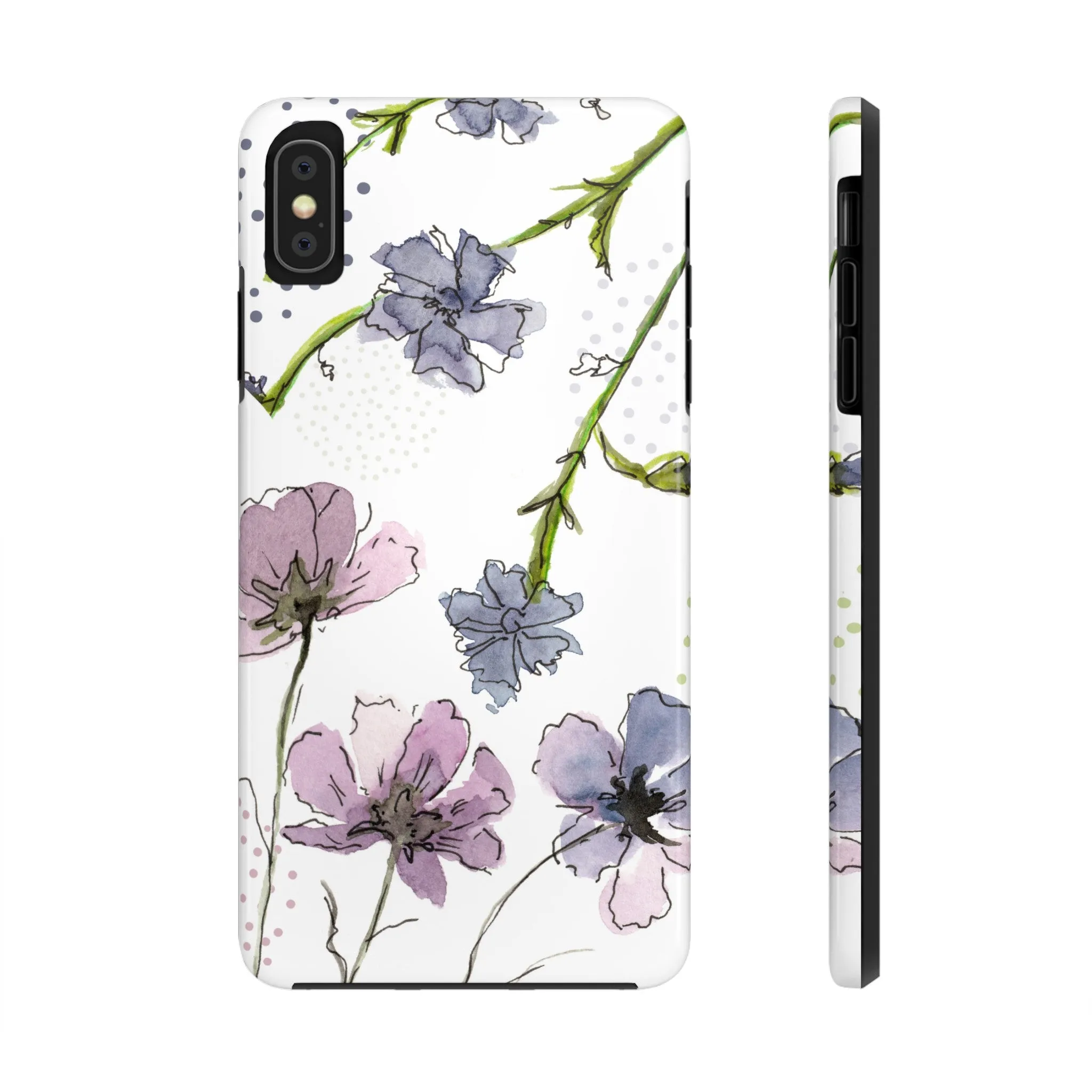 Floral Watercolor Phone Tough Case