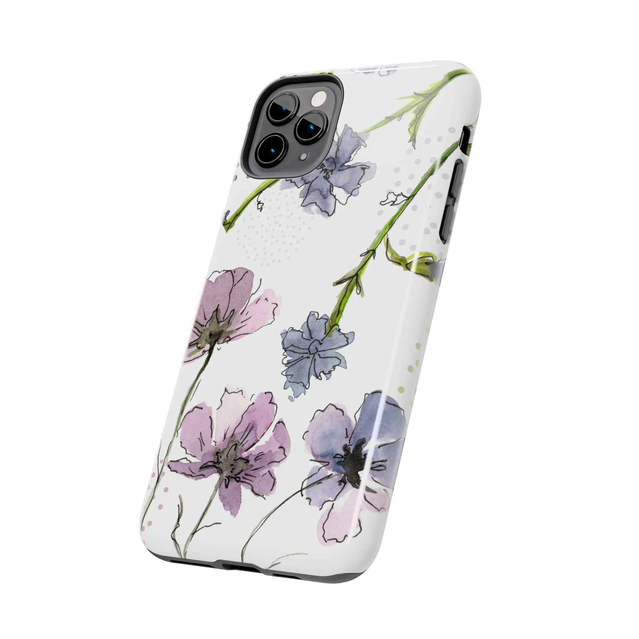 Floral Watercolor Phone Tough Case