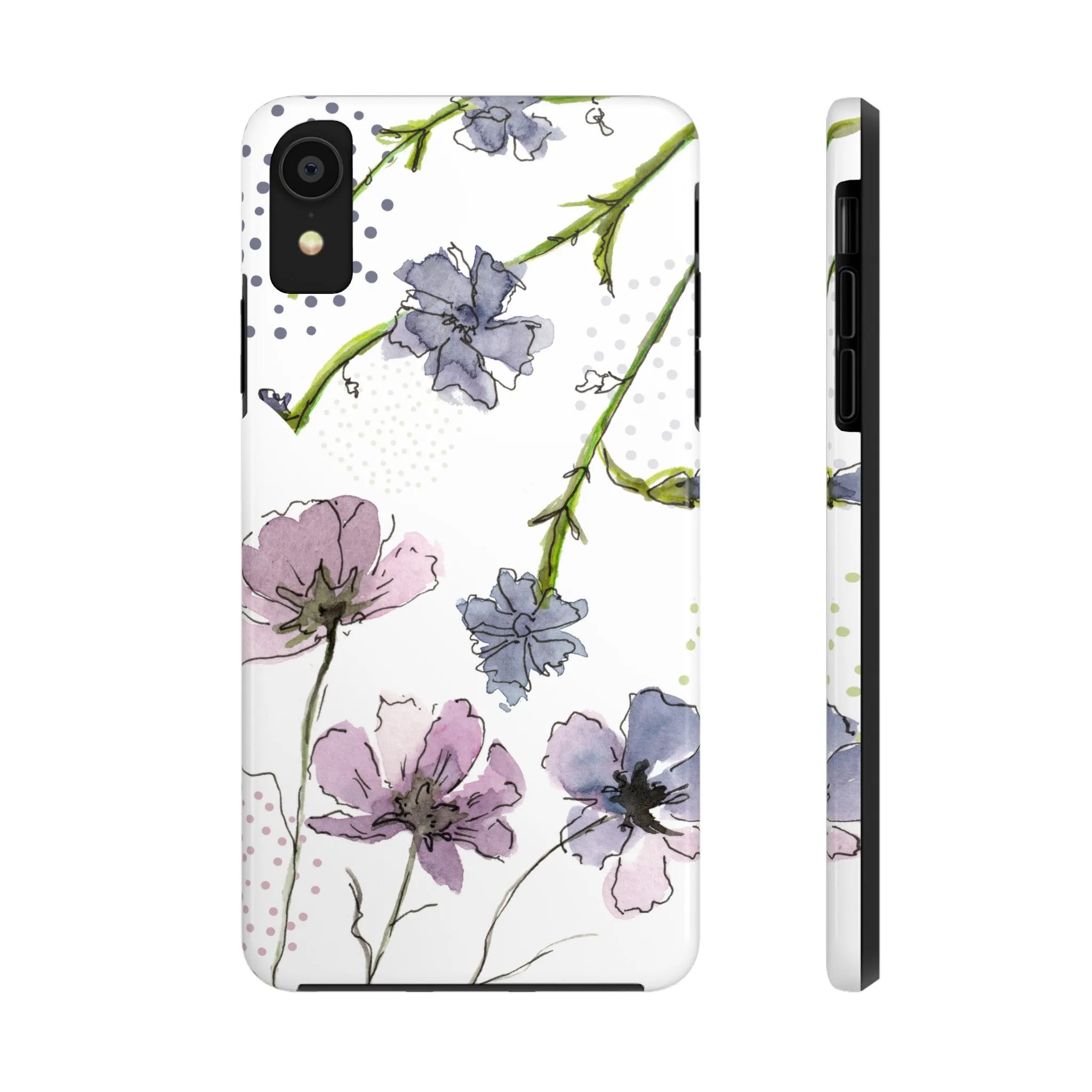 Floral Watercolor Phone Tough Case