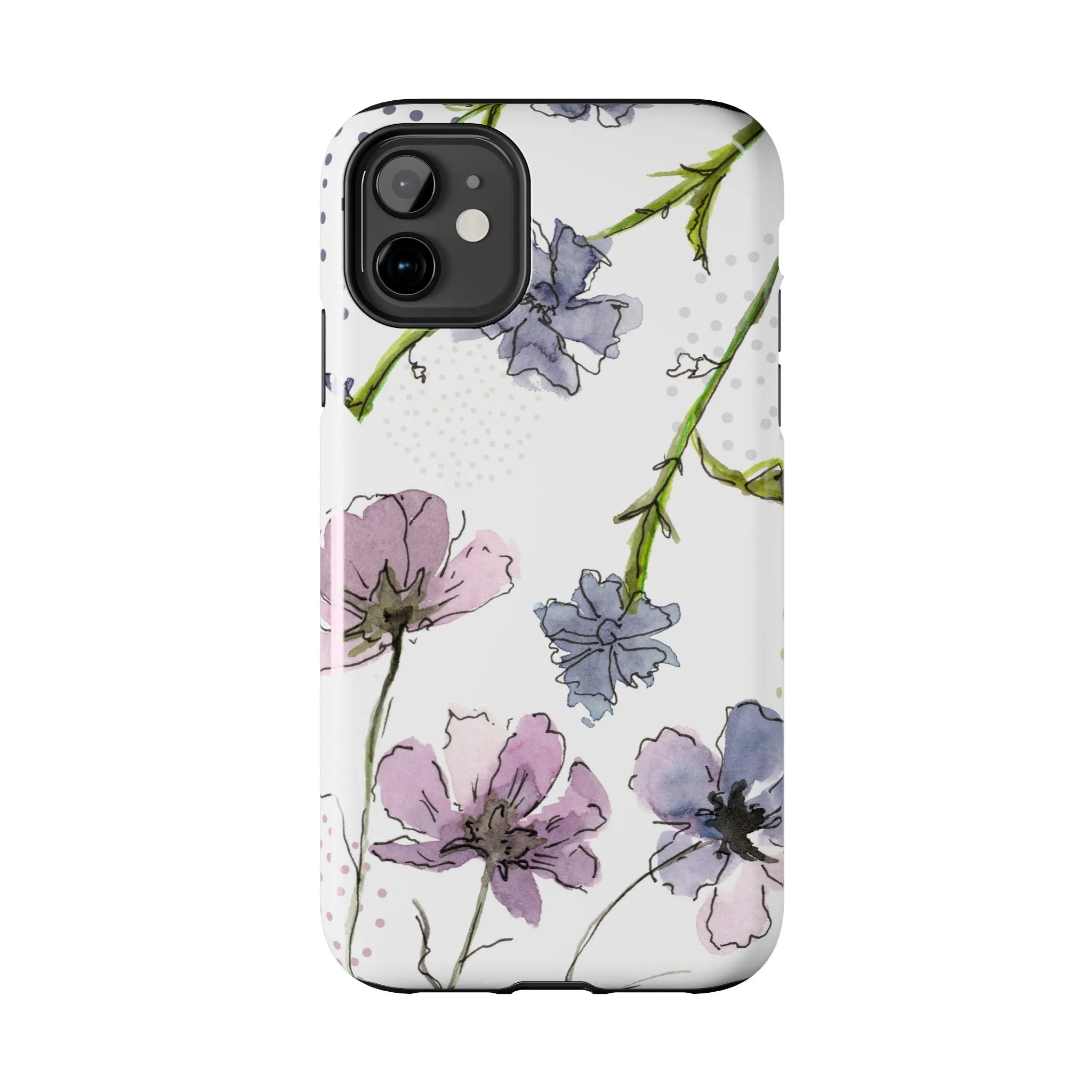 Floral Watercolor Phone Tough Case