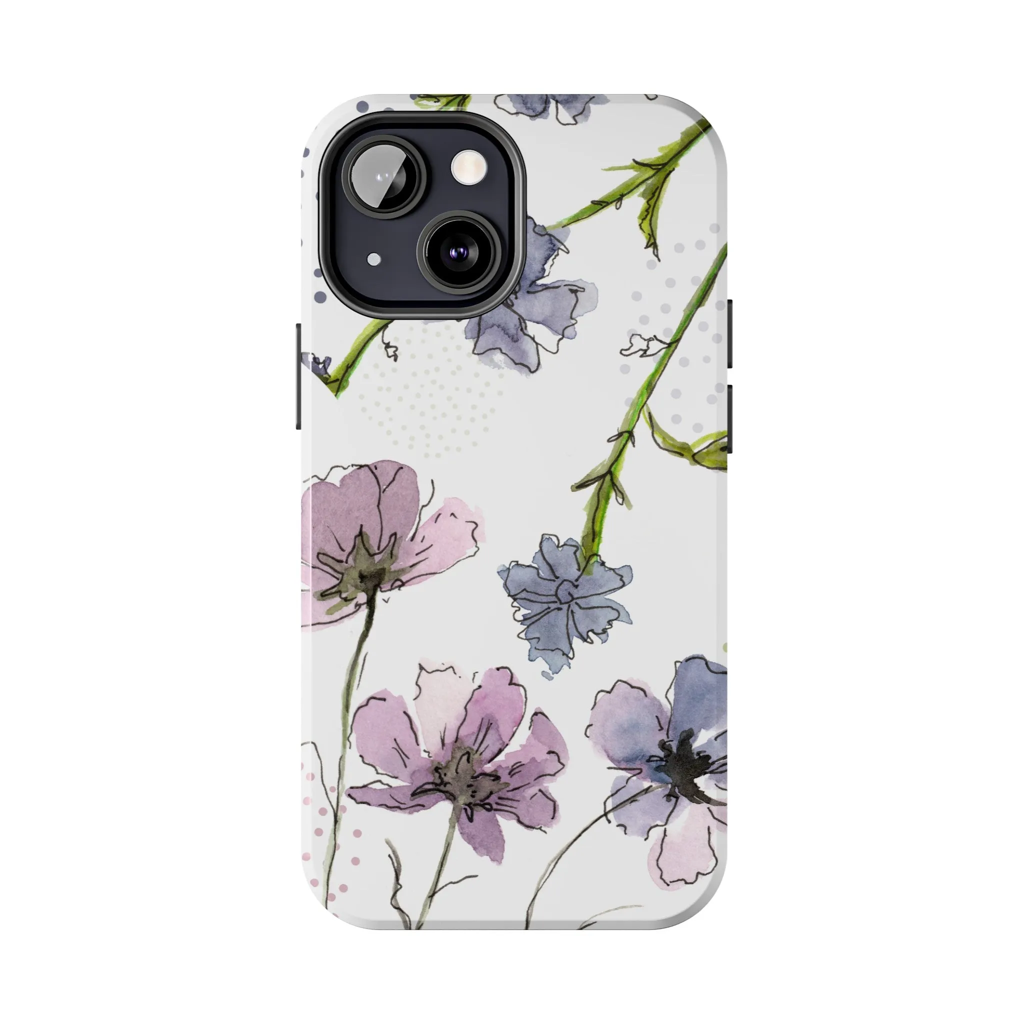 Floral Watercolor Phone Tough Case