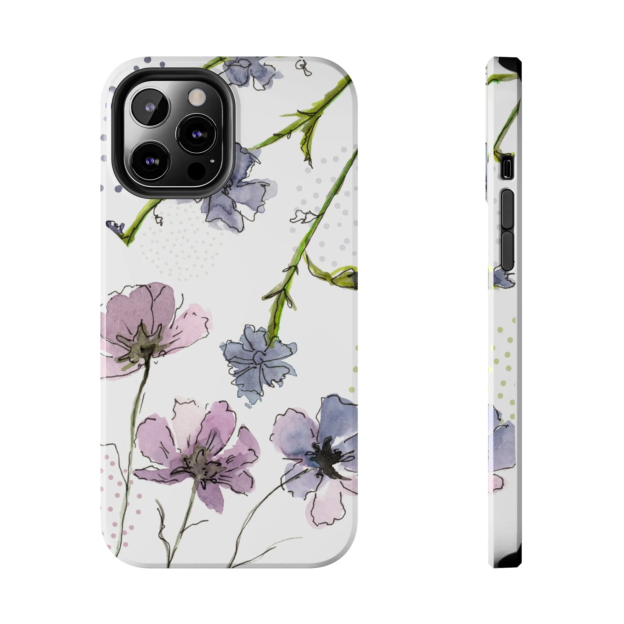 Floral Watercolor Phone Tough Case