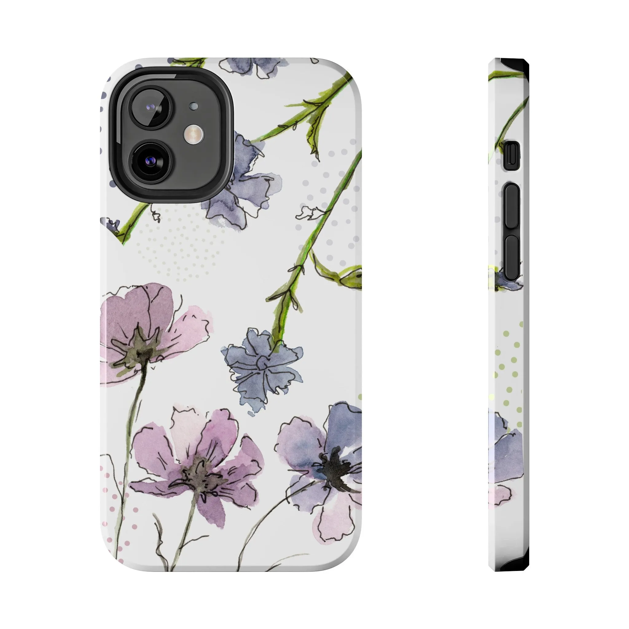 Floral Watercolor Phone Tough Case