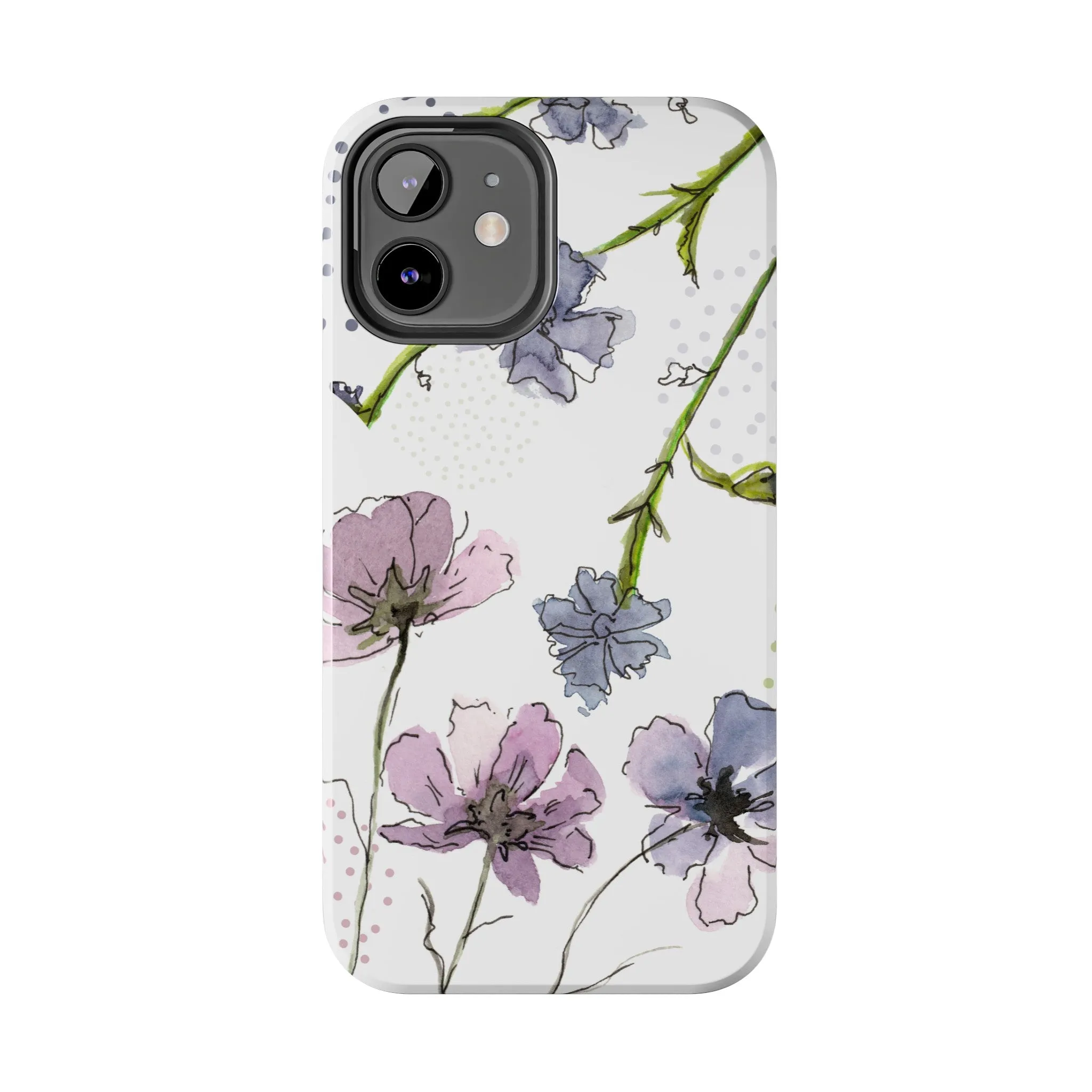 Floral Watercolor Phone Tough Case