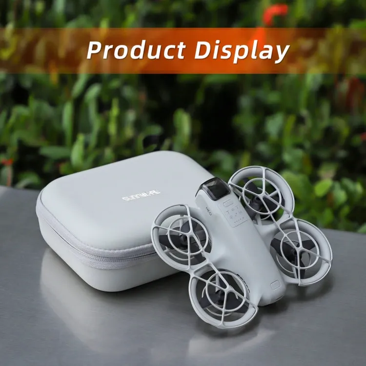 For DJI Neo Sunnylife Body Storage Case Box Suitcase(Black)