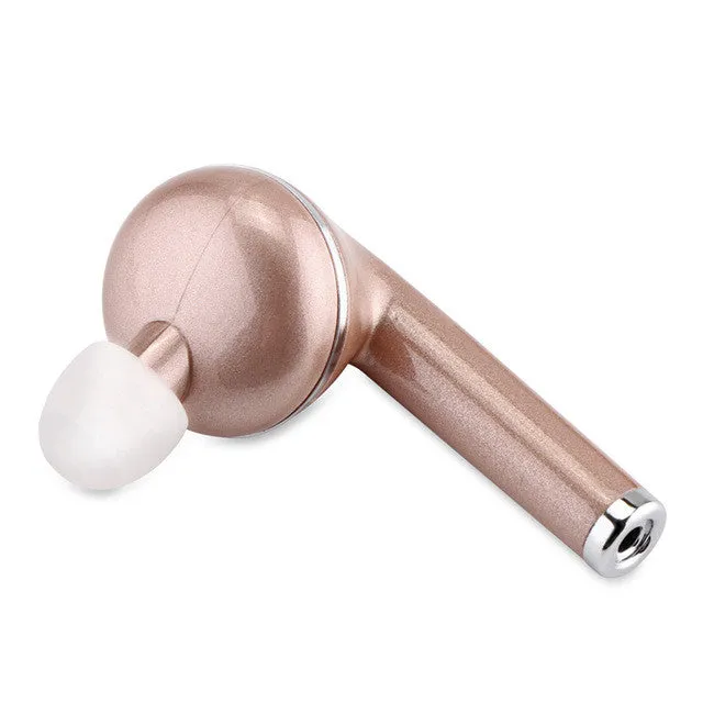 FORNORM Wireless Bluetooth 4.1 Headphone Headset HD Earbud Hands-free Call Earphone For iPhones 8 Samsung Smartphones Tablets