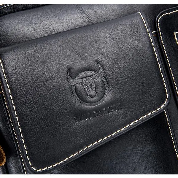 Genuine Leather Multifunctional Shoulder Bag