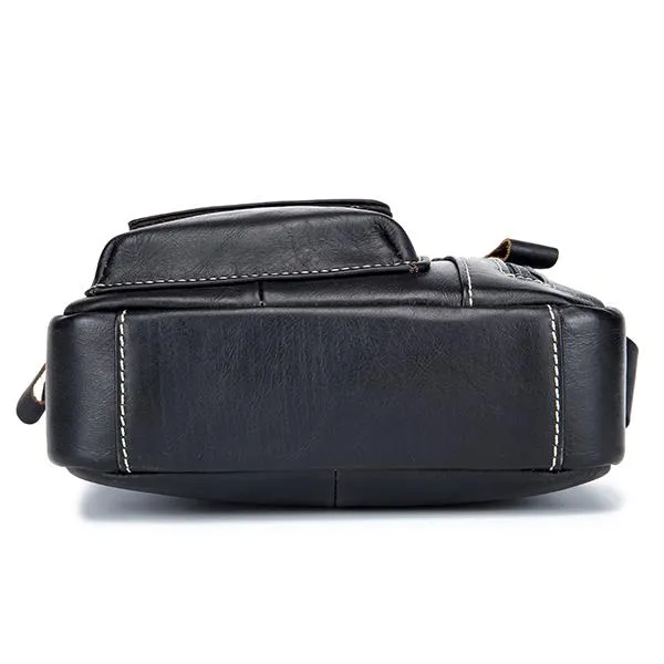 Genuine Leather Multifunctional Shoulder Bag
