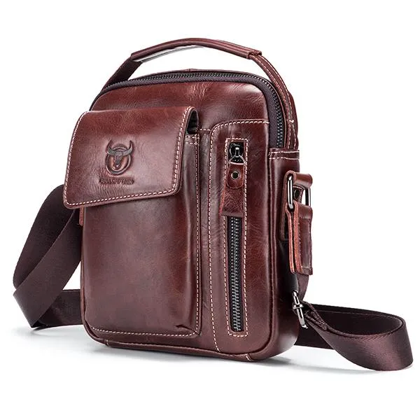 Genuine Leather Multifunctional Shoulder Bag