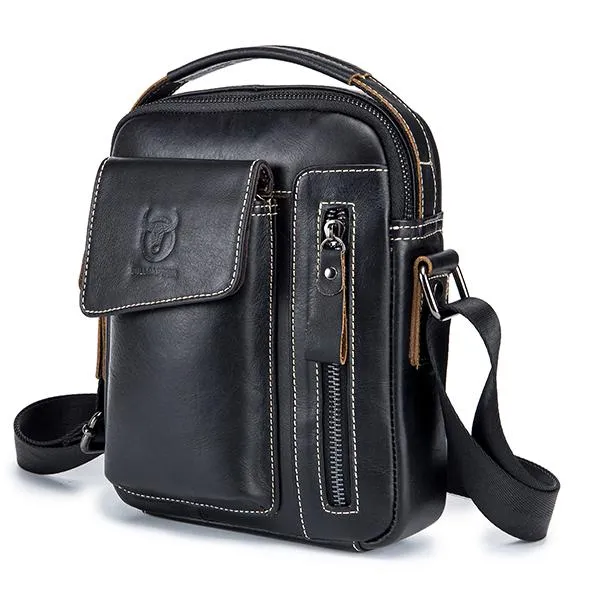 Genuine Leather Multifunctional Shoulder Bag