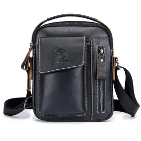Genuine Leather Multifunctional Shoulder Bag