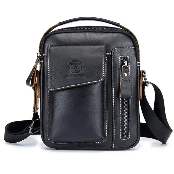 Genuine Leather Multifunctional Shoulder Bag