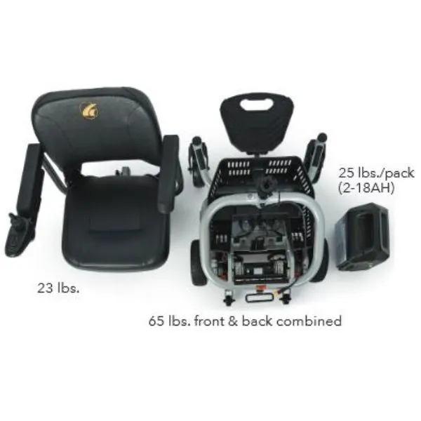 Golden Technologies LiteRider Envy LT Power Wheelchair GP161