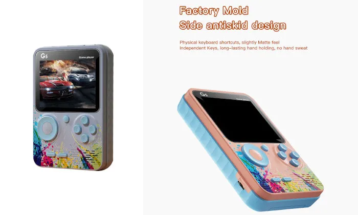 Handheld Game Console With 500 Retro Game