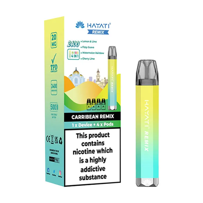 Hayati Remix 2400 4in1 Vape Kit