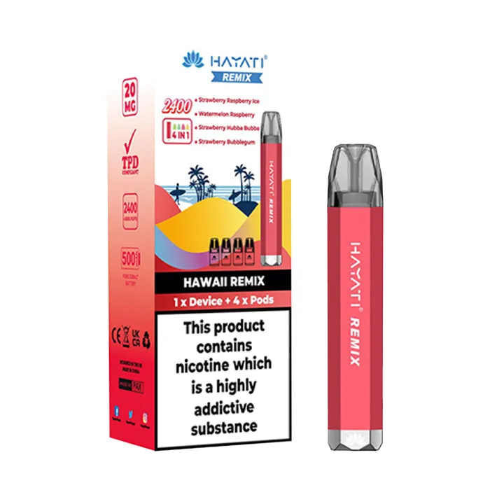 Hayati Remix 2400 4in1 Vape Kit