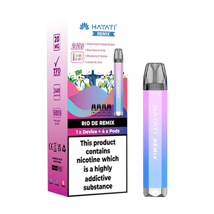 Hayati Remix 2400 4in1 Vape Kit