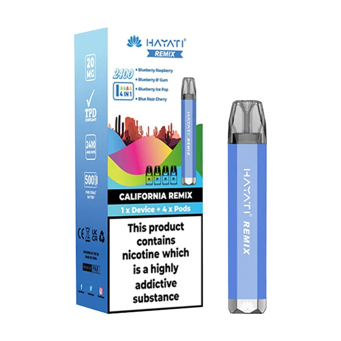 Hayati Remix 2400 4in1 Vape Kit