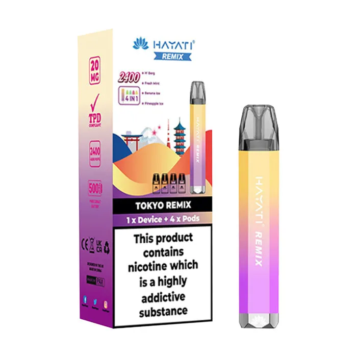 Hayati Remix 2400 4in1 Vape Kit