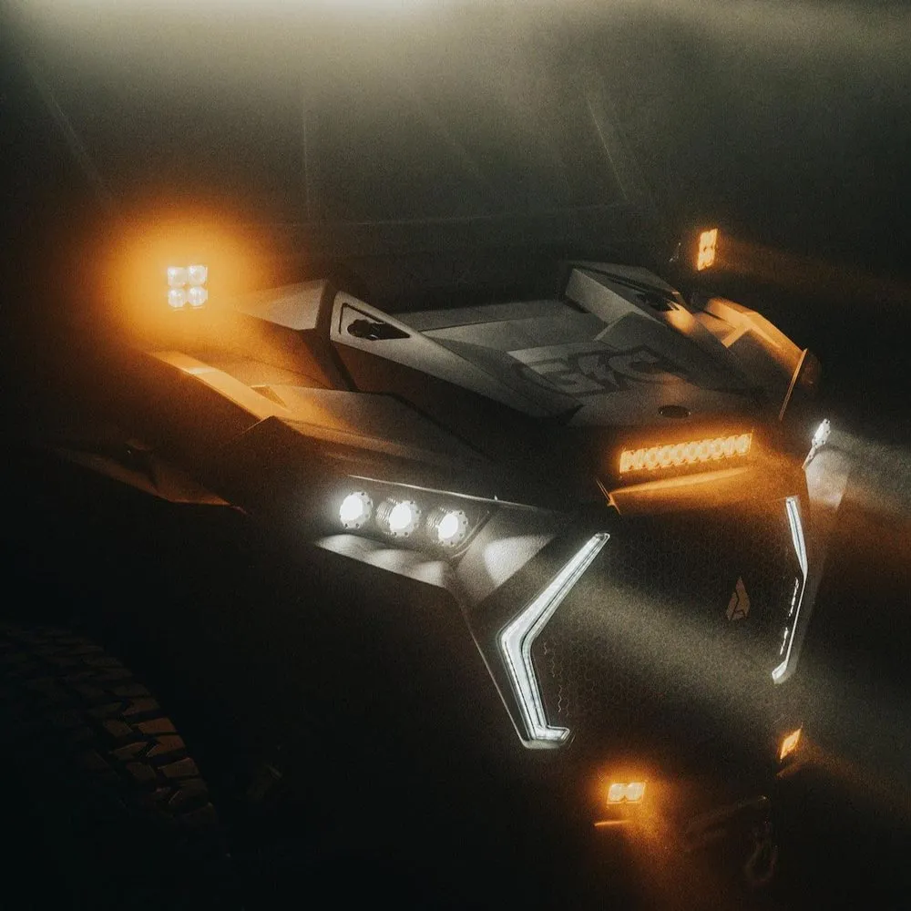 Heretic - Quattro Amber LED Pod Light