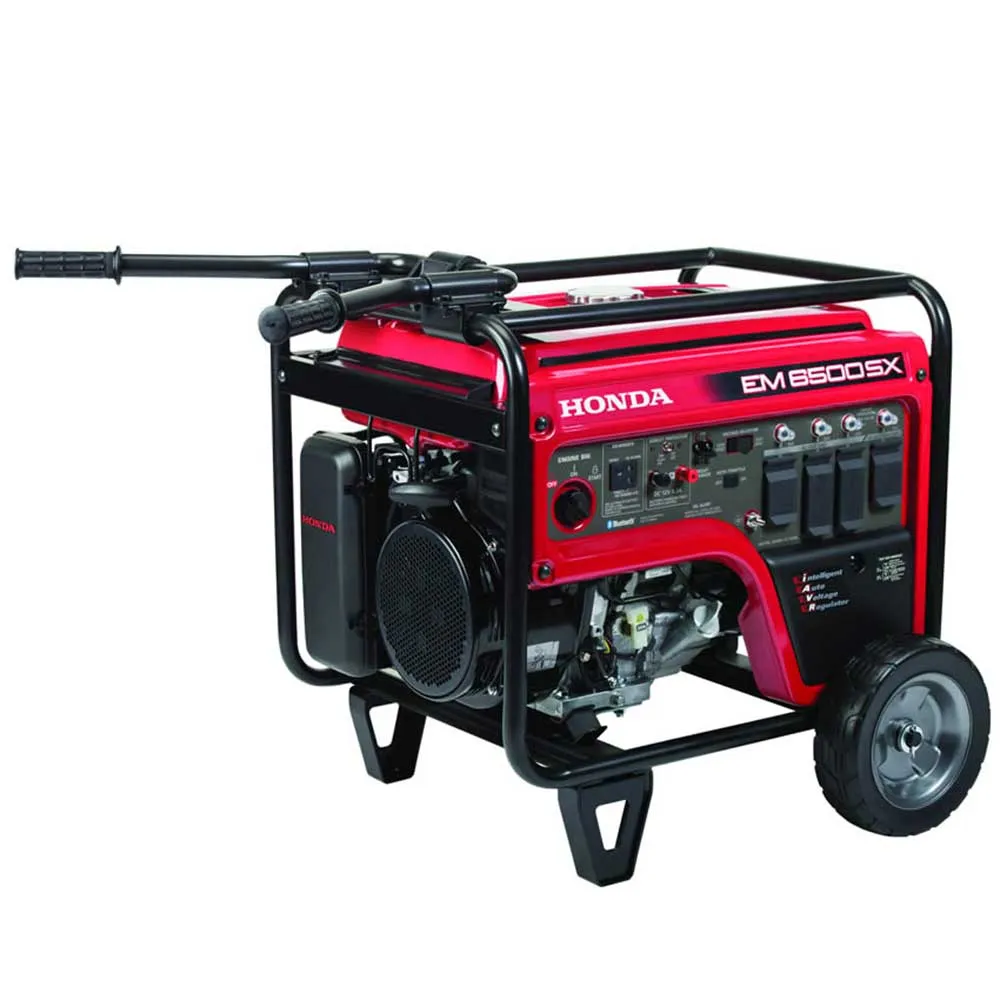Honda EM6500S 6,500 Watt 120/240V Electric Start Portable Generator w/ CO-Minder