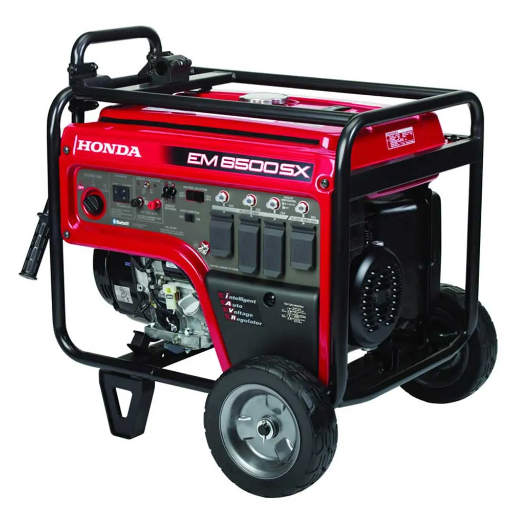Honda EM6500S 6,500 Watt 120/240V Electric Start Portable Generator w/ CO-Minder