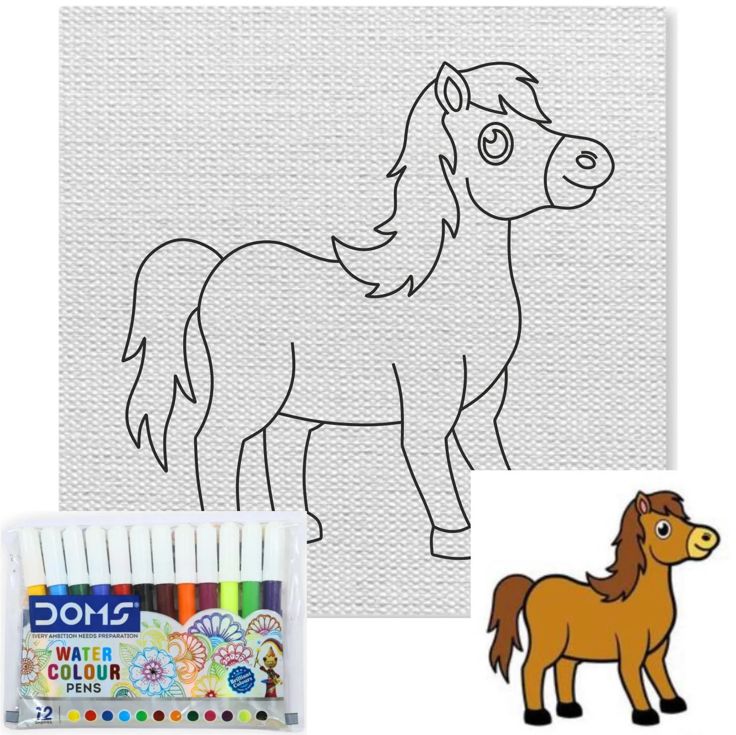 horse Canvas Kit
