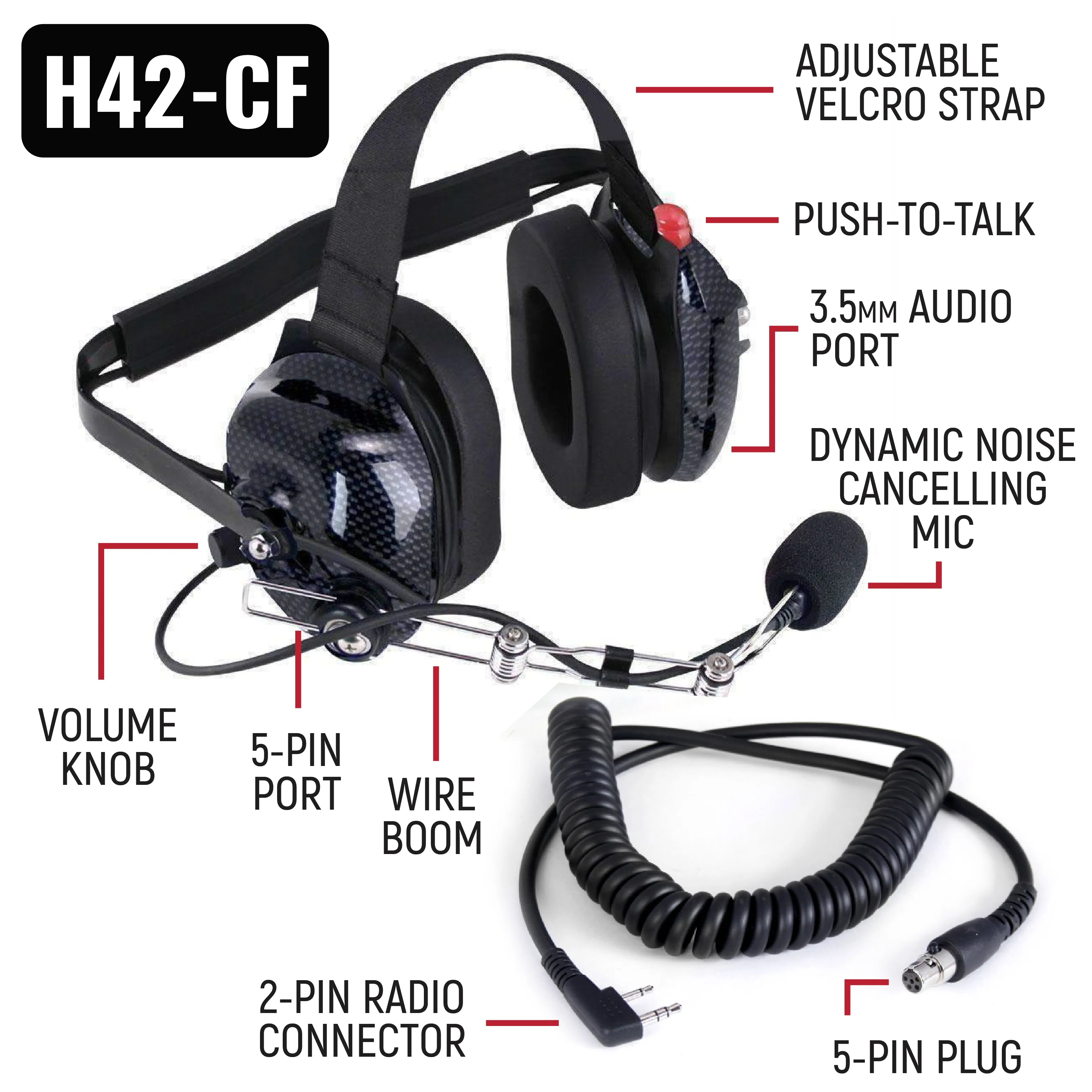 IMSA Driver and Crew Chief Racing Kit with R1 Radios