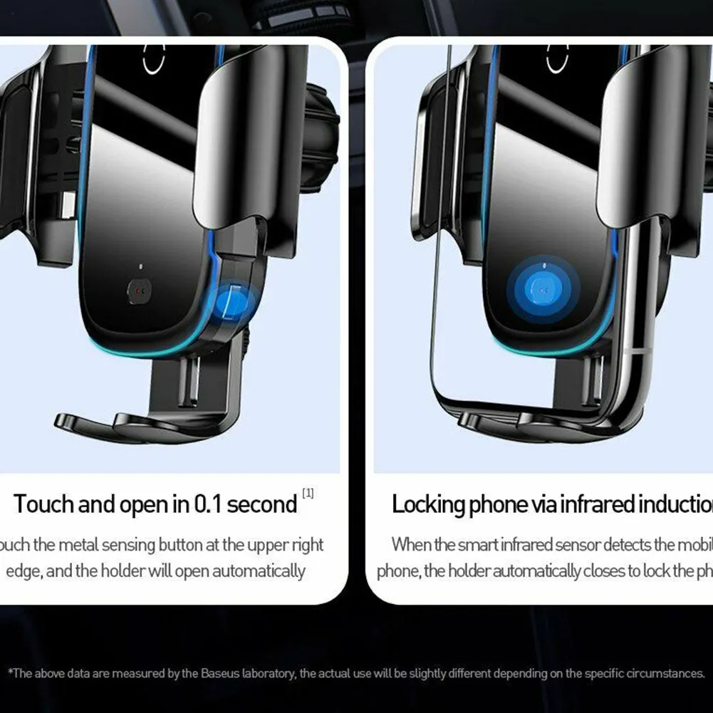 Infrared Induction Automatic Locking Car Phone  Holder Bracket