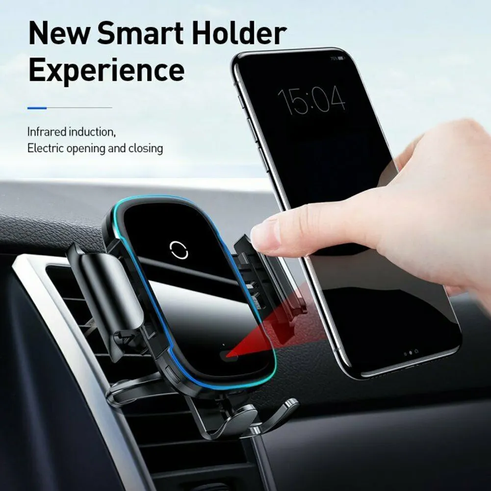 Infrared Induction Automatic Locking Car Phone  Holder Bracket