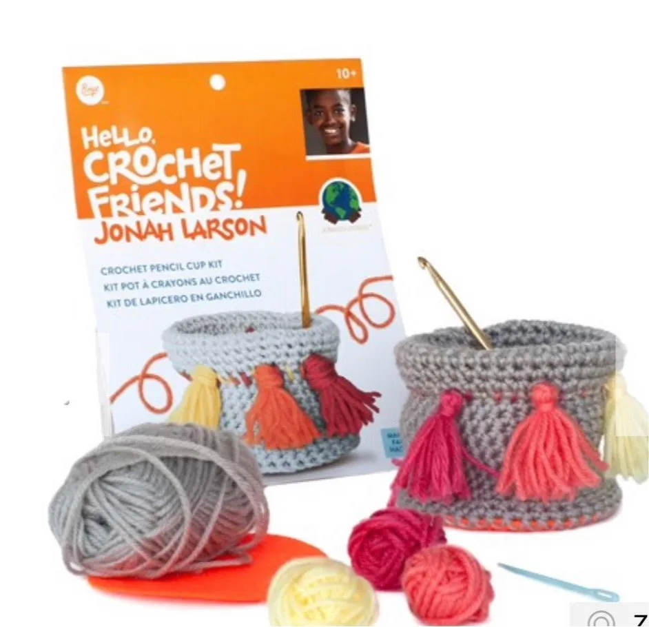 Jonah’s Hands Crochet Pencil Cup