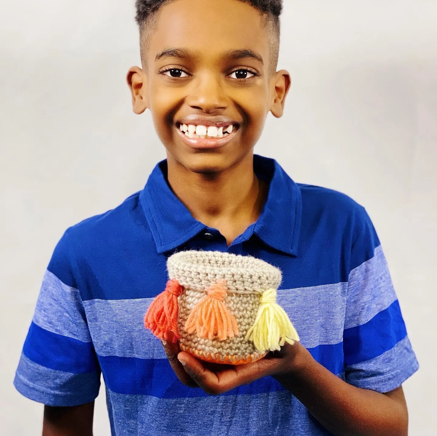 Jonah’s Hands Crochet Pencil Cup