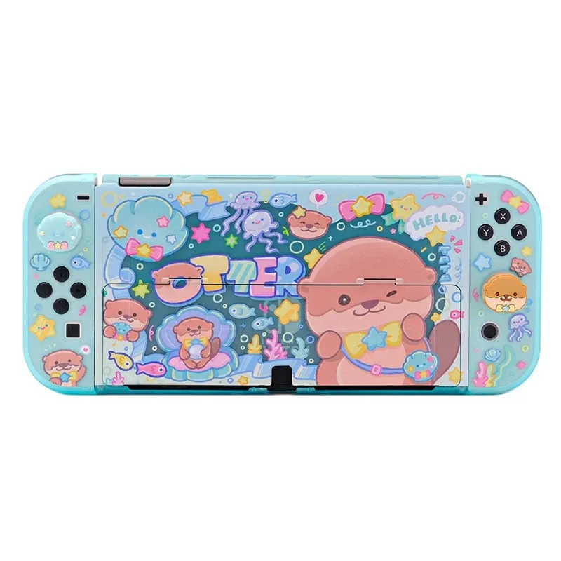 Kawaii Otter Nintendo Switch Case