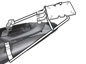 Keeway RKV 150 (11-24) SHAD Top Box Fitting Kit