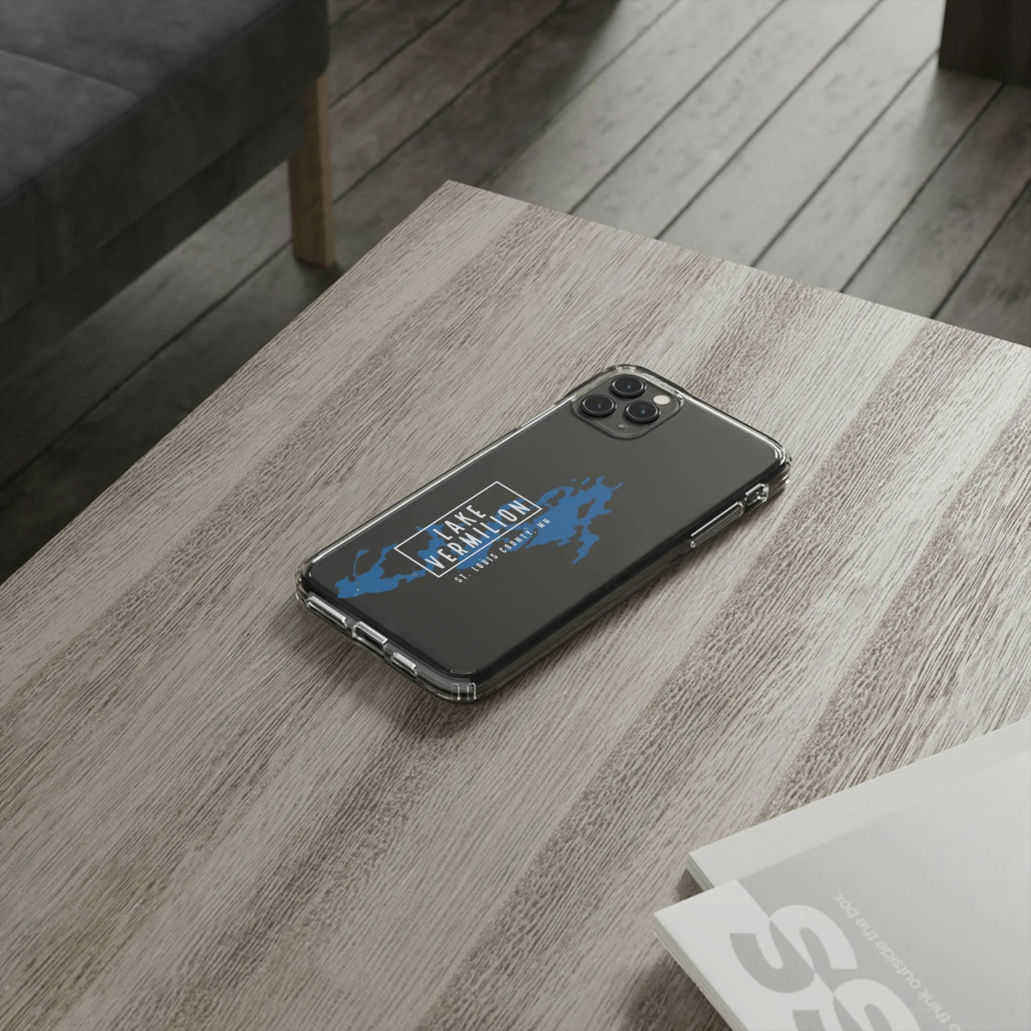 Lake Vermilion MN - Clear Cell Phone Cases